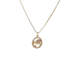 fashion letters MAMA pendant copper mother's day copper necklace
