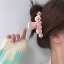 Pink bear bow tie clip heart cute sweet cream shark clip spring new hair accessoriespicture10