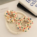 fashion cute contrast color heartshaped printing hair ring hair accessoriespicture10