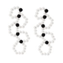 bijoux simple imitation perle vague armure acrylique cuivre boucles d39oreillespicture11