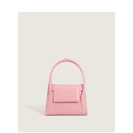 Pink handbag women's messenger small square bag 18*6*13cm's discount tags