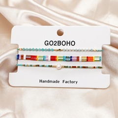 Boho Glass Beads Multilayer Bracelet