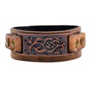 new leather retro bracelet ancient bronze accessories leather jewelrypicture2