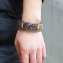 new leather retro bracelet ancient bronze accessories leather jewelrypicture3