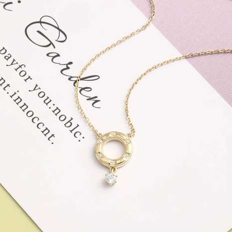 Simple Light Luxury Classic S925 Silver Necklace's discount tags