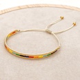 new bohemian rainbow glass beads handbeaded small bracelet womenpicture10