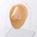Fashion new jewelry nonpierced false nose ring crown zircon nose ring nose nail onepicture14