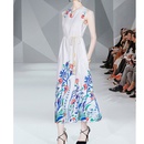 2022 summer new fashion vneck tie print sleeveless dress womens clothingpicture12
