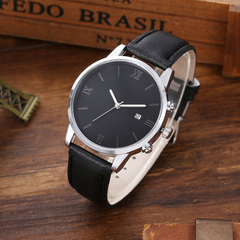 Men's Casual All-match Trend New Fashion No Digital Business Personality Watch