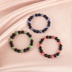 new fashion luminous sand glass beads bracelet men's