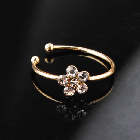 new flower diamond magnet nose clip's discount tags