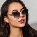 Nouvelles lunettes de soleil dgrades il de chat  grand cadre pour femmespicture8