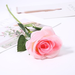 Simulation unique tissu de laine rose décoration de mariage fleur artificielle