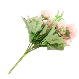 flores de simulacin de peona ramo falso adornos florales decorativos para el hogarpicture12