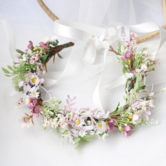 New bridal wreath headwear gypsophila waterweed corolla hairband