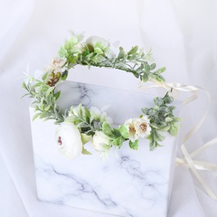 fashion fabric garland simulation flower water grass bridal headwear