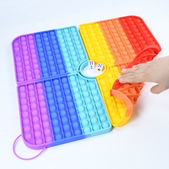 Lernspielzeug für Kinder Faltbarer vergrößerter Stecker Checkerboard Dekompression