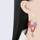 New Pearl Crystal Creative Bohemian Alloy Stud Earrings Simple Fashionpicture7