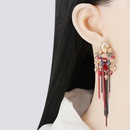 Fashion geometric creative tassel bohemian alloy earringspicture7