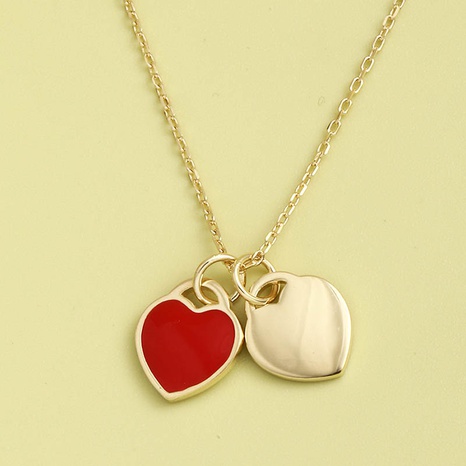 Light Luxury Simple Heart Lock S925 Silver Necklace's discount tags