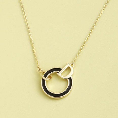 Light luxury niche simple classic S925 silver necklace's discount tags