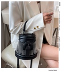Bolso pequeo de estilo occidental que combina con todo para mujer novedad de 2022 bolso de moda a la moda cubo a cuadros bandolera de hombro exquisitapicture6