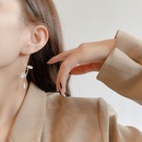Small fresh pearl flower ear hook Korean temperament simple fashion earring female long tassel cold wind ear jewelrypicture9