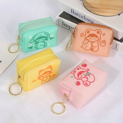 fashion cute candy color square coin purse mini wallet  9*5*6.5cm