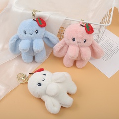 New cute long-eared rabbit long-haired cape rabbit bag pendant accessories