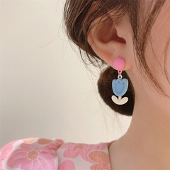 2022 spring new tulip shape pendant earrings
