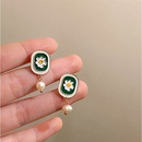 fashion simple daisy flower earrings alloy drop earringspicture1