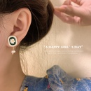 fashion simple daisy flower earrings alloy drop earringspicture2