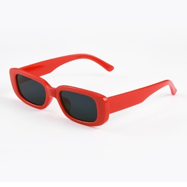 New retro small frame rectangular geometric sunglasses wholesalepicture17
