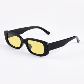 New retro small frame rectangular geometric sunglasses wholesalepicture18