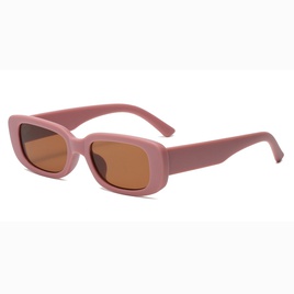 New retro small frame rectangular geometric sunglasses wholesalepicture23