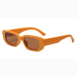 New retro small frame rectangular geometric sunglasses wholesalepicture26
