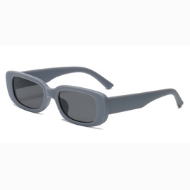 New retro small frame rectangular geometric sunglasses wholesalepicture27