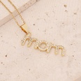 new mothers day gift letter pendant copper microencrusted zircon necklacepicture14