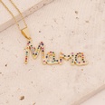new mothers day gift letter pendant copper microencrusted zircon necklacepicture15