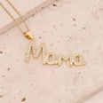new mothers day gift letter pendant copper microencrusted zircon necklacepicture16