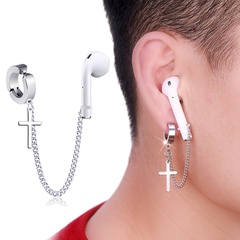 Kopfhörer Anti-verlorene Ohrringe Titan Stahl Ohrlöcher Ohrclip einzeln