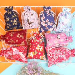 Wholesale Beam Cotton Cherry Gift Candy Storage Jewelry Packaging Bag