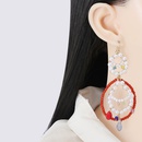 Neue handgefertigte Perlenohrringe im bhmischen Stilpicture8
