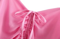 nouvelle jupe de costume plisse en mousseline de soie d39t avec doublurepicture14
