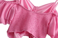 nouvelle jupe de costume plisse en mousseline de soie d39t avec doublurepicture17