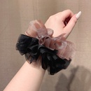 Fashion Simple Circle Pleated Solid Color Hair Scrunchies Hair Accessoriespicture3