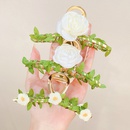 Summer Flowers Shaped Metal Grip Barrettes Girl Hairpin Hair Ornamentspicture5
