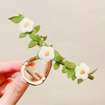 Summer Flowers Shaped Metal Grip Barrettes Girl Hairpin Hair Ornamentspicture10