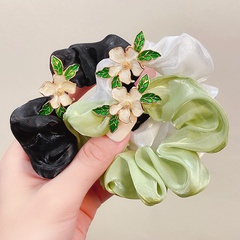 Spring and Summer New Gardenia Large High Elastic Hair Rope Rubber Band Hair Accessories