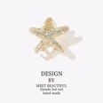 Fashion Metal ThreeDimensional Starfish Grip Conch Shell Hairpin Female Hair Accessoriespicture10